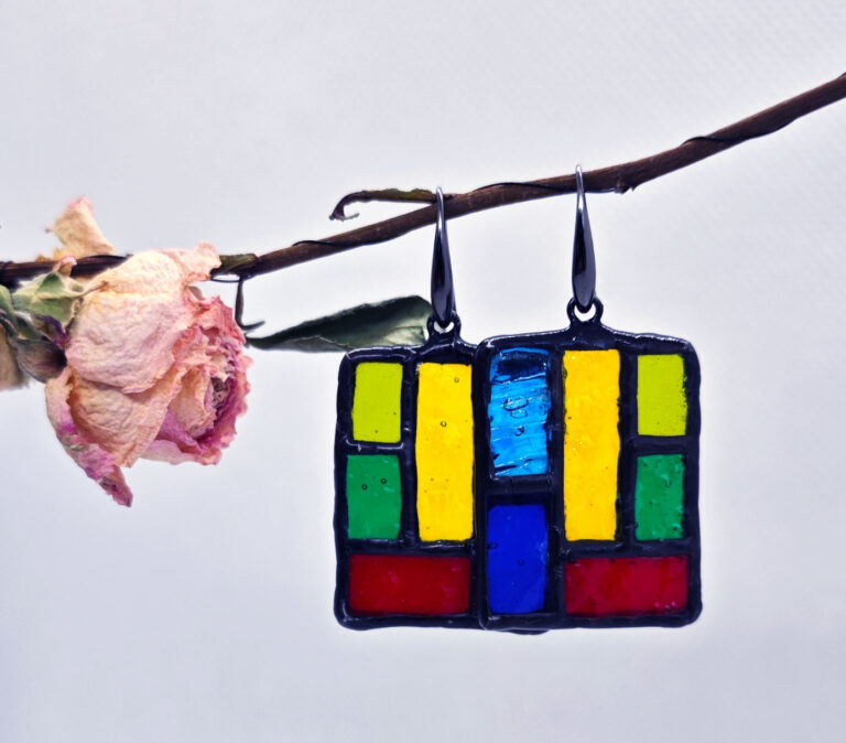 Серьги витражные maritsa_glassshop