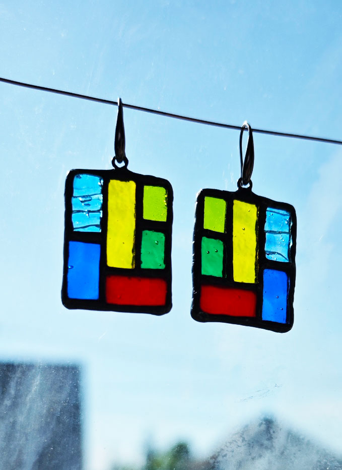 Серьги витражные maritsa_glassshop
