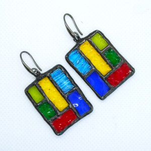 Серьги витражные maritsa_glassshop